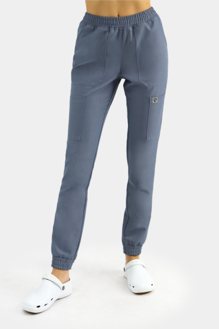 Damskie spodnie medyczne joggery Soft jeans