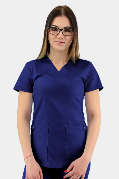 Szafirowa bluza medyczna Vivien