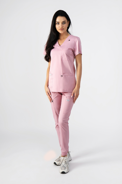 Damska bluza medyczna Medi różowa