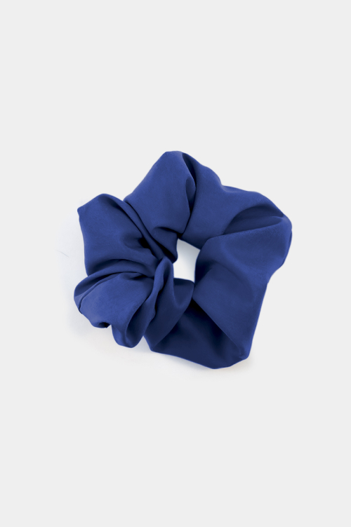 Scrunchie, gumka do włosów niebieski