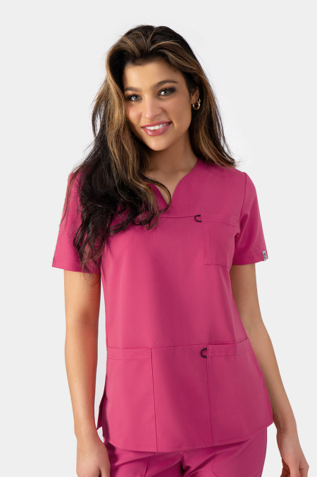 Damska bluza medyczna Amelia pink
