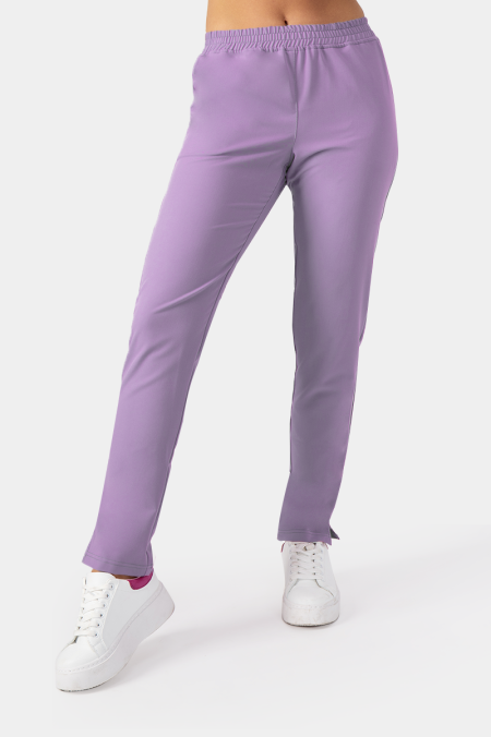 Damskie spodnie medyczne Slim Soft violet