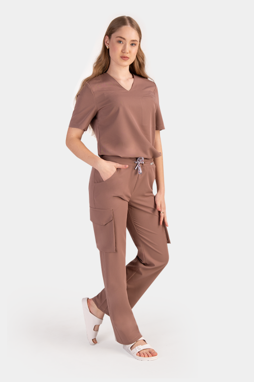 Damska bluza medyczna Cami carmel