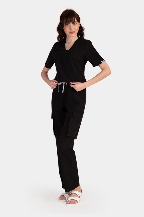 Damska bluza medyczna Cami black