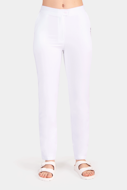 Damskie spodnie Mira Soft white