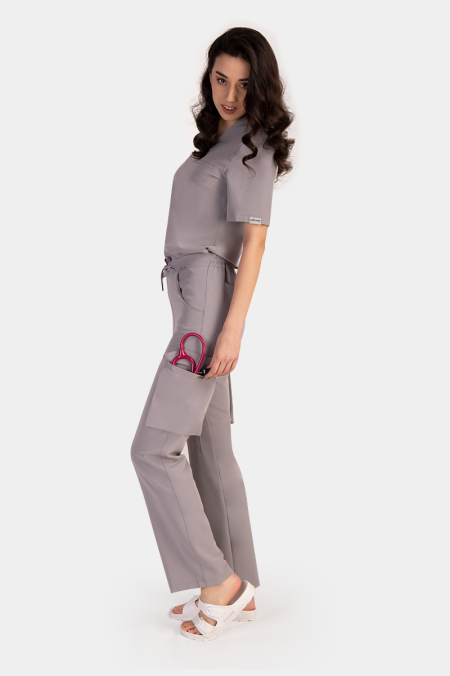 Damska bluza medyczna Cami grey