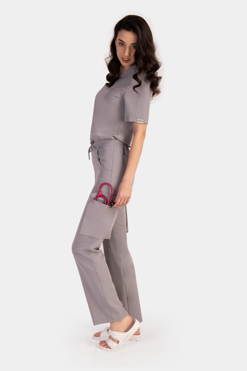Damska bluza medyczna Cami grey