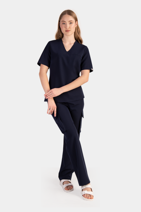 Damska bluza medyczna Cami navy