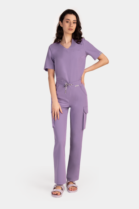 Damska bluza medyczna Cami violet