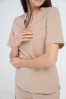 Damska bluza medyczna Cami gold beige