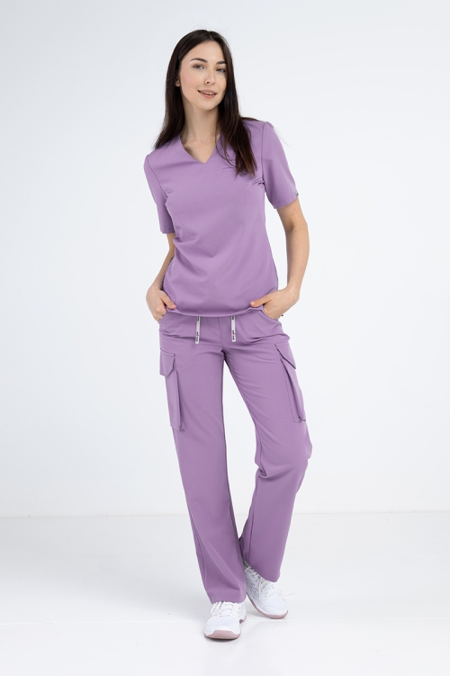 Damska bluza medyczna Cami violet