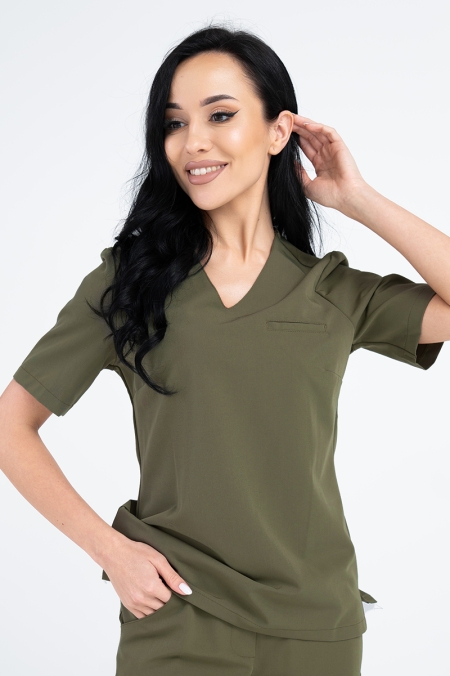 Damska bluza medyczna Cami iguana
