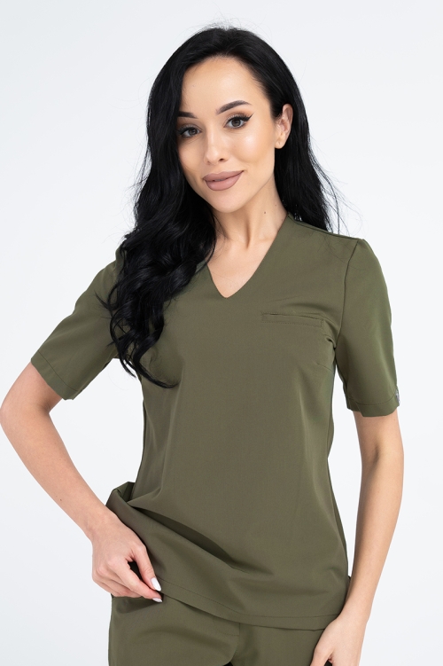 Damska bluza medyczna Cami iguana