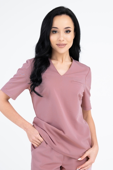 Damska bluza medyczna Cami pink lavender