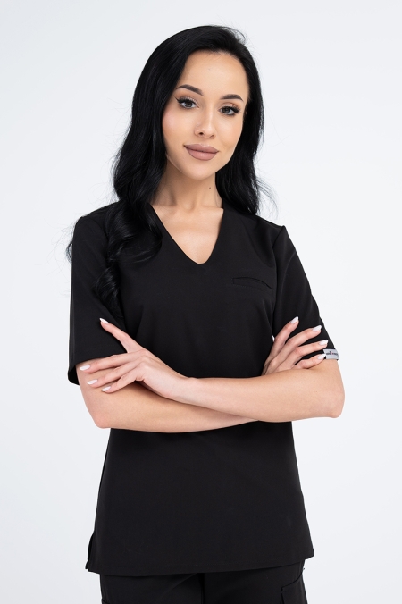 Damska bluza medyczna Cami black