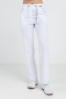 Damskie spodnie Plazo Soft white