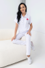 Damskie spodnie Mira Soft white