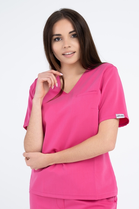 Damska bluza medyczna Cami hot pink