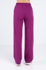 Spodnie damskie Hawaje z szerokimi nogawkami purple plum