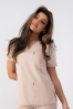 Damska bluza medyczna Amelia gold beige