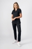 Komplet medyczny damski Comfort Cotton Flexy czarny