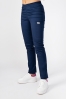 Komplet medyczny damski Comfort Cotton Flexy granatowy
