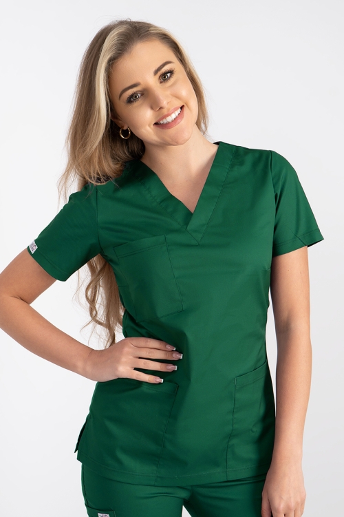 Komplet medyczny damski Comfort Cotton Flexy zielony