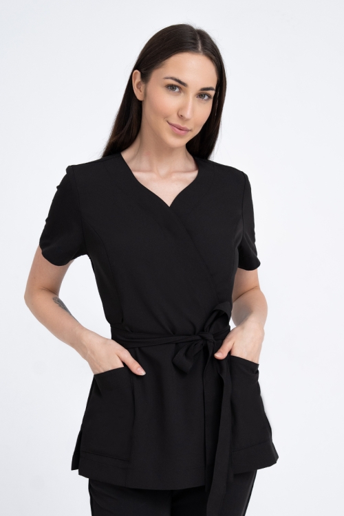 Kosmetyczna tunika damska Lili Soft black