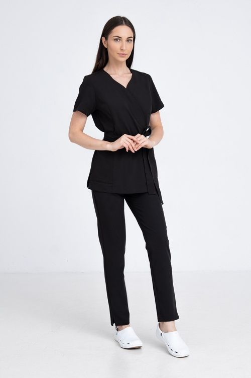 Kosmetyczna tunika damska Lili Soft black