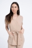 Kosmetyczna tunika damska Lili Soft gold beige