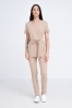 Kosmetyczna tunika damska Lili Soft gold beige