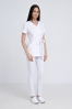 Kosmetyczna tunika damska Lili Soft white