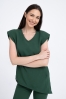 Kosmetyczna bluzka damska Raya dark green