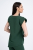 Kosmetyczna bluzka damska Raya dark green