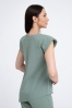 Kosmetyczna bluzka damska Raya gray mint