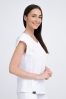 Kosmetyczna bluzka damska Raya white