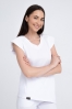 Kosmetyczna bluzka damska Raya white