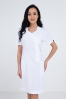 Medyczna sukienka damska Sonia Soft biała
