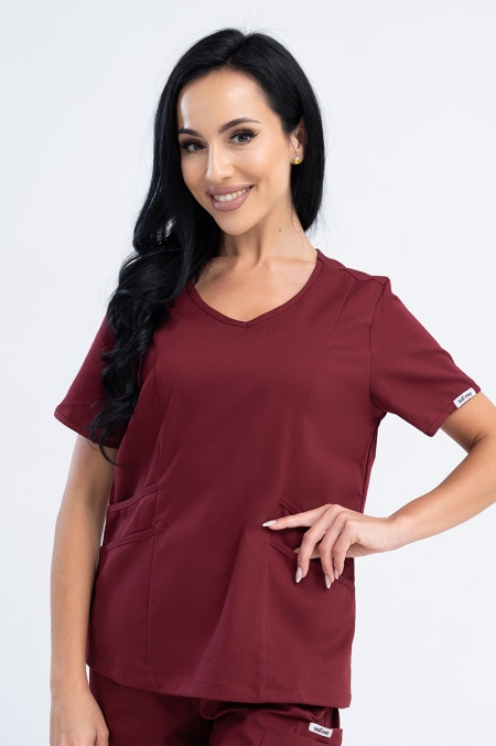 Komplet medyczny damski Basic rio red