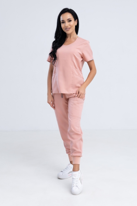 Komplet medyczny damski Basic rosewater