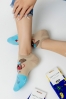 Skarpetki stopki ze wzorem Dr. Królikowa